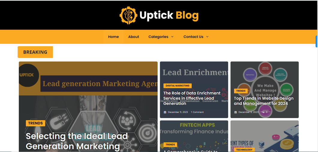 Uptick&#39;s Blog
